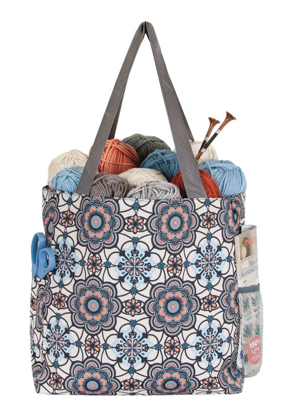 Coral Fusion Tote Bag 1 Coral Fusion Tote Bag