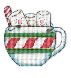 Holiday Mugs 14 Ct. Ornaments -Clover Store M34423c