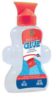 10 Oz. Glue Puzzle Shaped Bottle