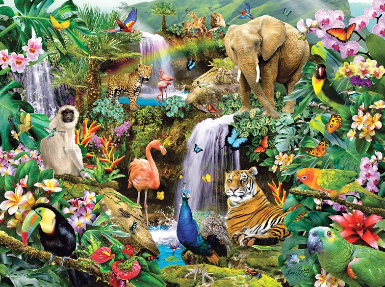 Secret Rainforest Jigsaw Puzzle 1 Secret Rainforest Jigsaw Puzzle