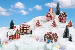 Gingerbread Village Plastic Canvs Kit