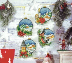 Winter Scenes 14 Ct. Plastic Canvas Kit