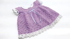 Lil Blueberry Muffin Baby Dress -Clover Store M95043Orchid