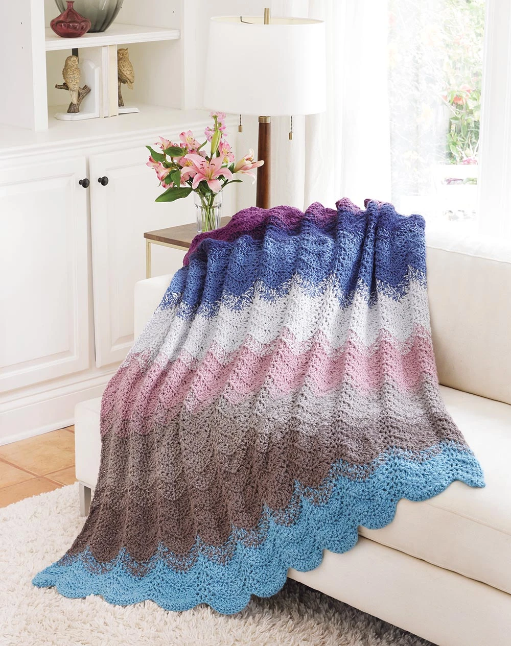 Mellowspun Waves Afghan 1 Mellowspun Waves Afghan