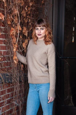 Classic Pullover -Clover Store M95100Fossil