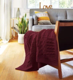 Crocheted Sampler 35 Crocheted Sampler -Clover Store M95444 BURGENDY