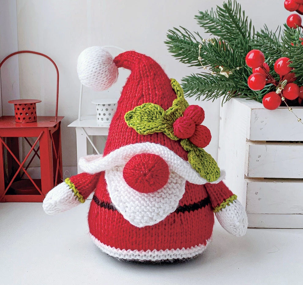 Santa Gnome Knit Kit 1 Santa Gnome Knit Kit
