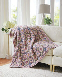 Magic Circles Afghan