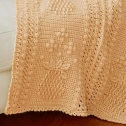 Florist Shoppe Afghan -Clover Store M96546c