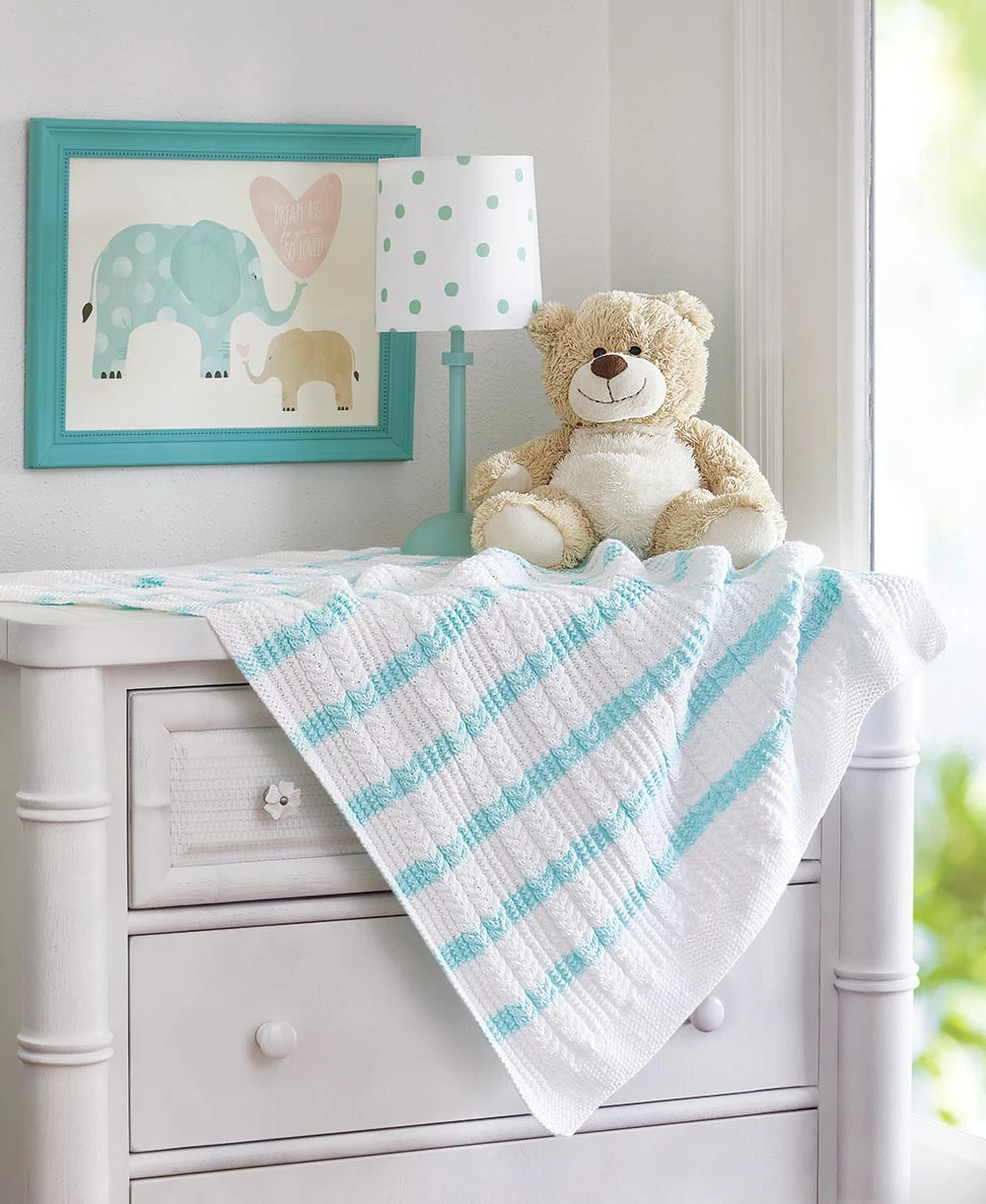 Cheerful Stripes Baby Blanket 1 Cheerful Stripes Baby Blanket
