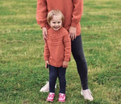 Kid's Starflake Sweater -Clover Store M96735 Paprika 868d2270 ade9 4b58 8011 b6e7848f20e5