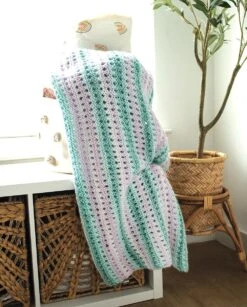 Minna Garter Eyelet Blanket