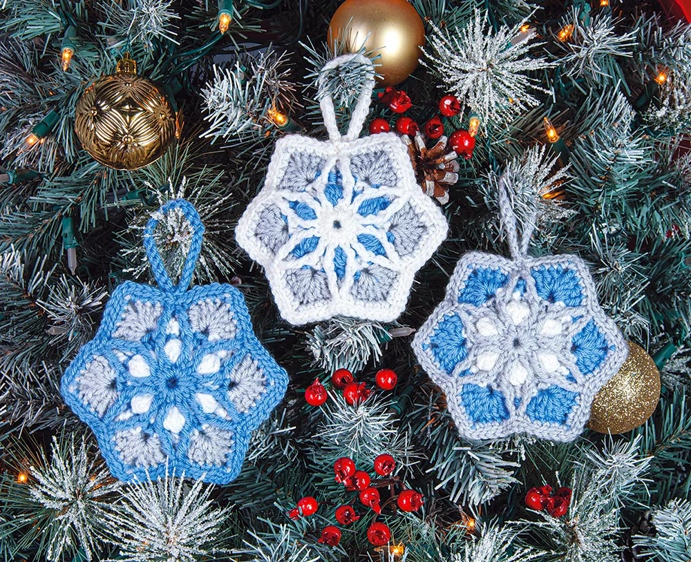 Star Holiday Crochet Ornaments 1 Star Holiday Crochet Ornaments