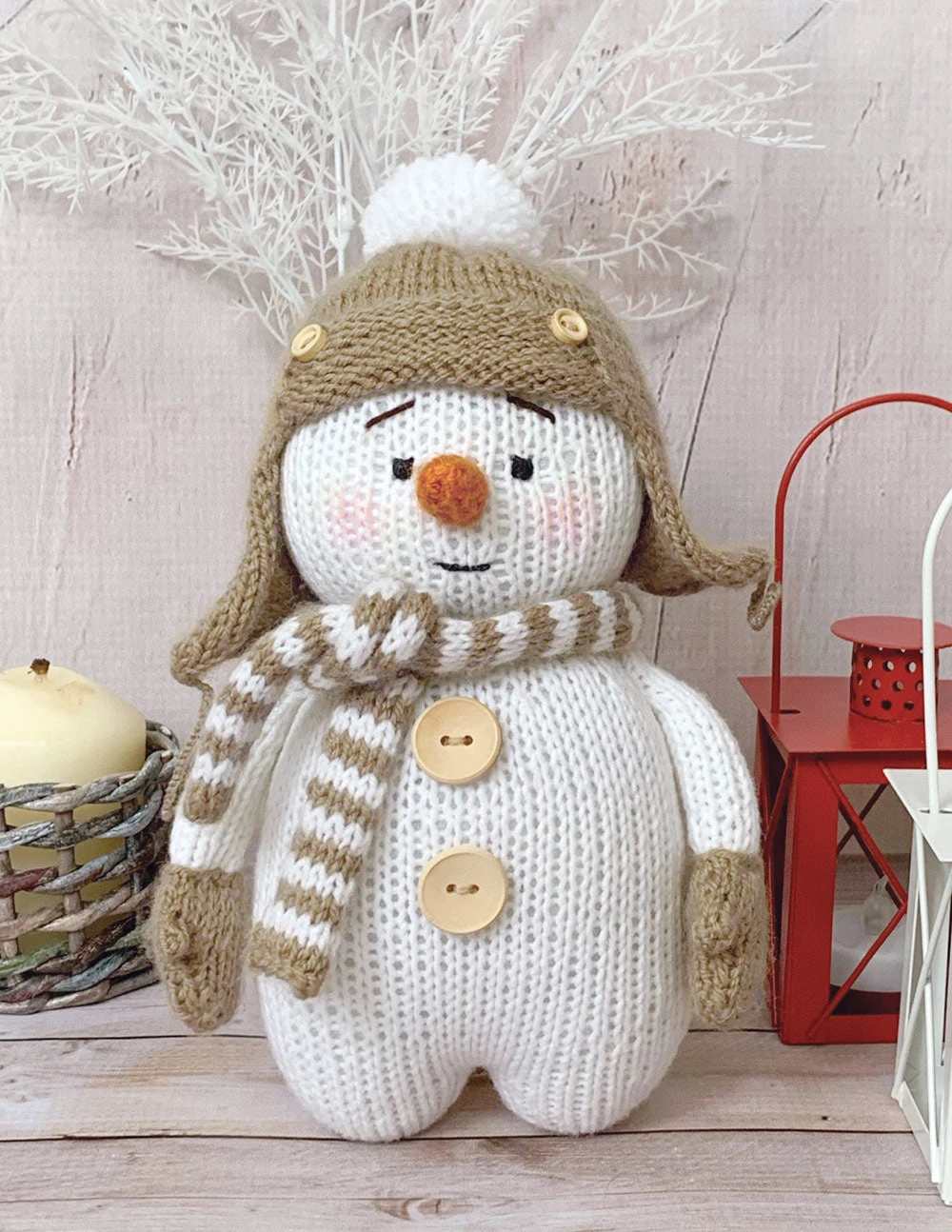 Just Chillin' Knit Snowman 1 Just Chillin' Knit Snowman