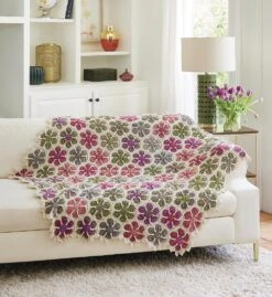 Modern Blanket Of Flowers