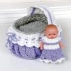 Baby And Bassinet Crochet Kit