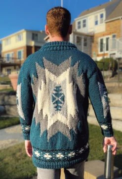 Blanket Coat 14 Blanket Coat -Clover Store M96934mensback