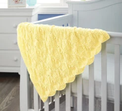 Ethereal Baby Blanket -Clover Store M96939 chamomile