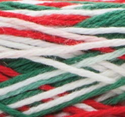 Sugar'n Cream Cone Cotton -Clover Store Mistletoe