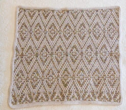 Mosaic Crochet Baby Blanket -Clover Store Mosaic Crochet Baby Blanket Pattern wowm 3