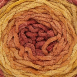 Bernat Blanket Ombre Big Ball Yarn -Clover Store OrangeCrush
