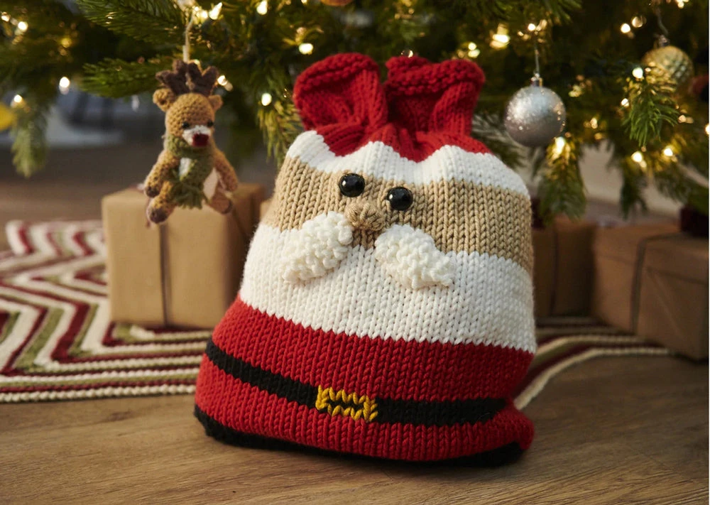 Premier® Santa Gift Bag Knit Kit 1 Premier® Santa Gift Bag Knit Kit