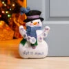 Let It Snow Door Stopper Felt Kit