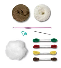 Gingerbread Man Amigurumi Kit 7 Gingerbread Man Amigurumi Kit -Clover Store Screen Shot 2023 08 29 at 1.32.57 PM