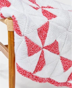 Peppermint Knit Blanket -Clover Store Screen Shot 2024 05 21 at 9.26.05 AM
