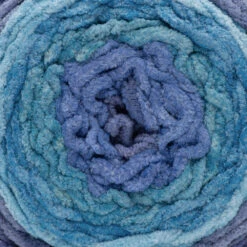 Bernat Blanket Ombre Big Ball Yarn -Clover Store ShadedBlue