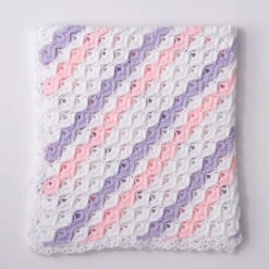 Boxed Stitch Blanket -Clover Store bxxstitch detail2