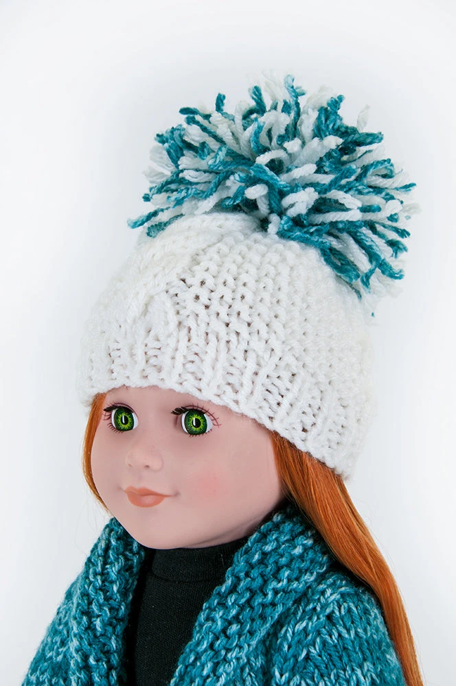 Knit Winter Doll Outfit 3 Knit Winter Doll Outfit - Image 3
