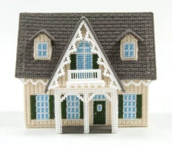 Plastic Canvas Village -Clover Store m22495