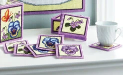 Tea Time Pansy Ensemble -Clover Store m23787 1