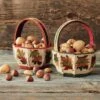 Autumn Leaves Baskets Plastic Canvas Kit