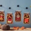 Autumn Mason Jar Plastic Canvas Kit
