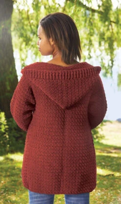 Hooded Crocheted Cardigan 21 Hooded Crocheted Cardigan -Clover Store m96232brusset