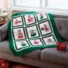 Santa Mouse Throw