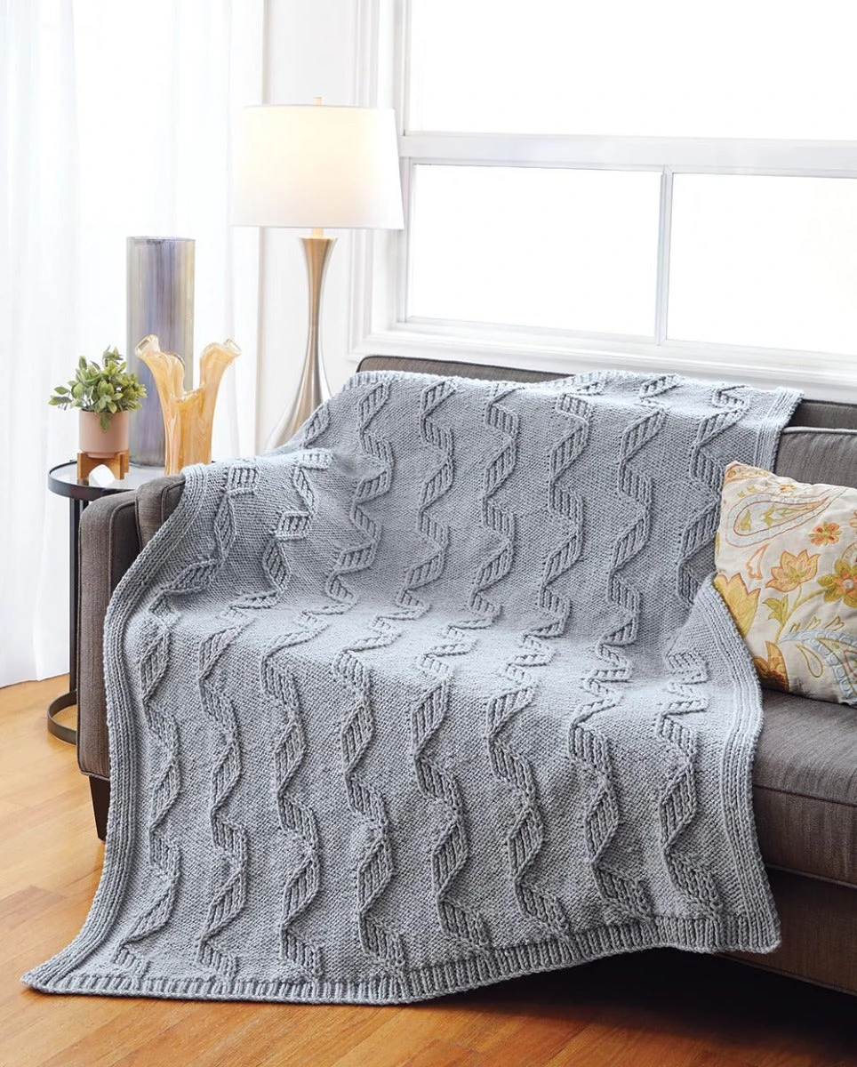 Spinning Ribbon Blanket 1 Spinning Ribbon Blanket