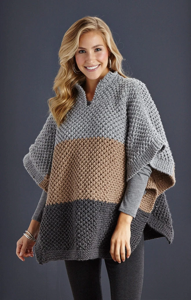 Brioche Poncho 2 Brioche Poncho - Image 2