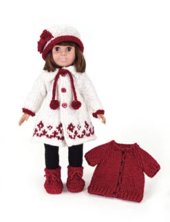 Winter Doll Ensemble -Clover Store m97394b