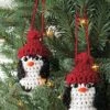 Sparkle Penguin Ornaments