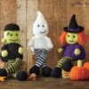 Halloween Shelf Sitters Crochet Kit