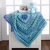 Textured Granny Blanket