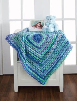 Textured Granny Blanket