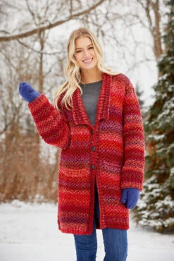 Chunky Textured Cardigan 24 Chunky Textured Cardigan -Clover Store marvellous chuncky 0342