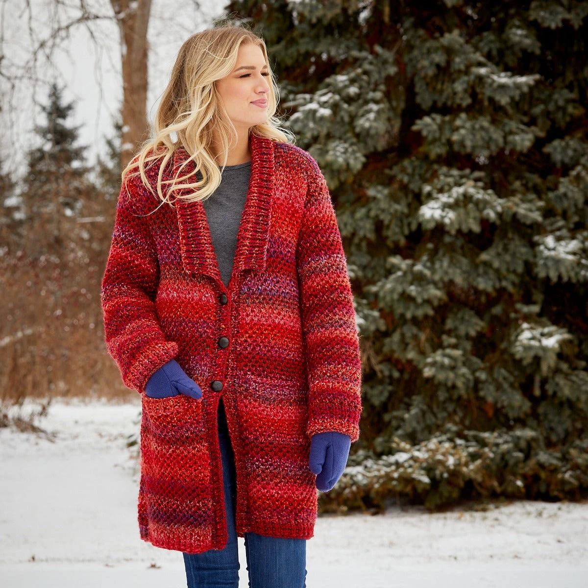 Chunky Textured Cardigan 10 Chunky Textured Cardigan - Image 10