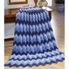 Rippled Afghan Pattern