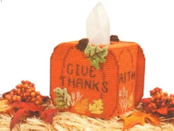 Pumpkin Tissue Box Cover Pattern