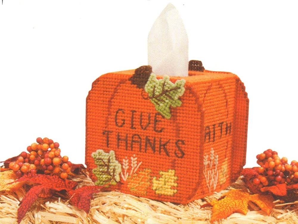 Pumpkin Tissue Box Cover Pattern 1 Pumpkin Tissue Box Cover Pattern